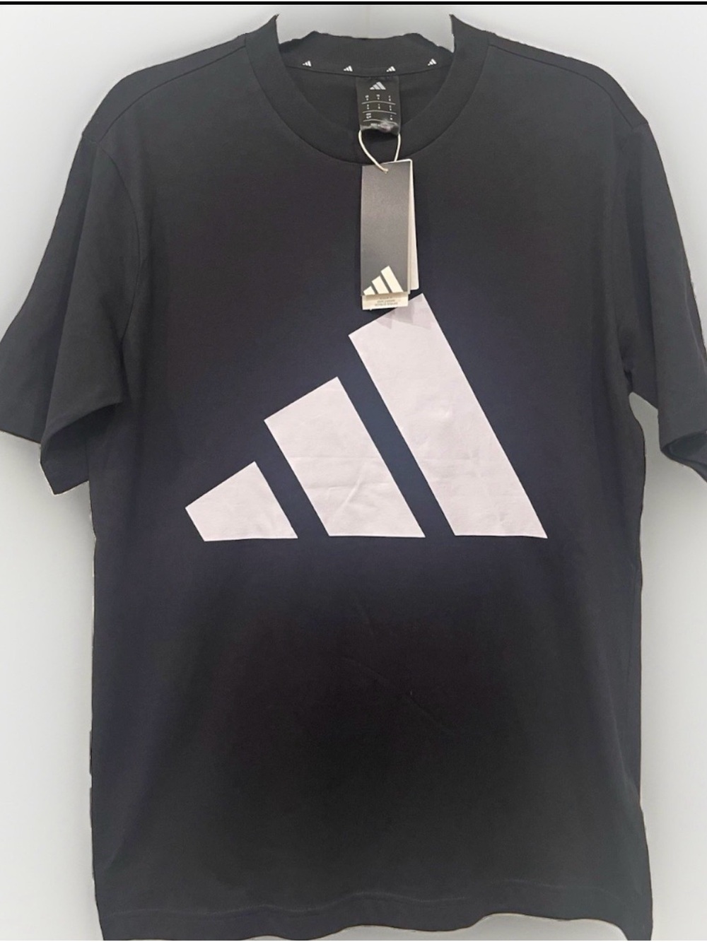 Adidas Future Icons 3-Stripes Tee Black / White Size S New with Tags